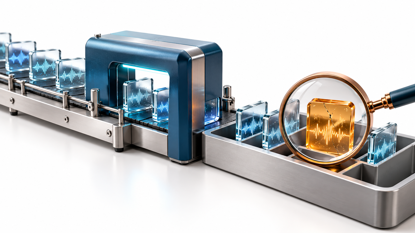 A machine closes an amber security alert while independent review examines the evidence.